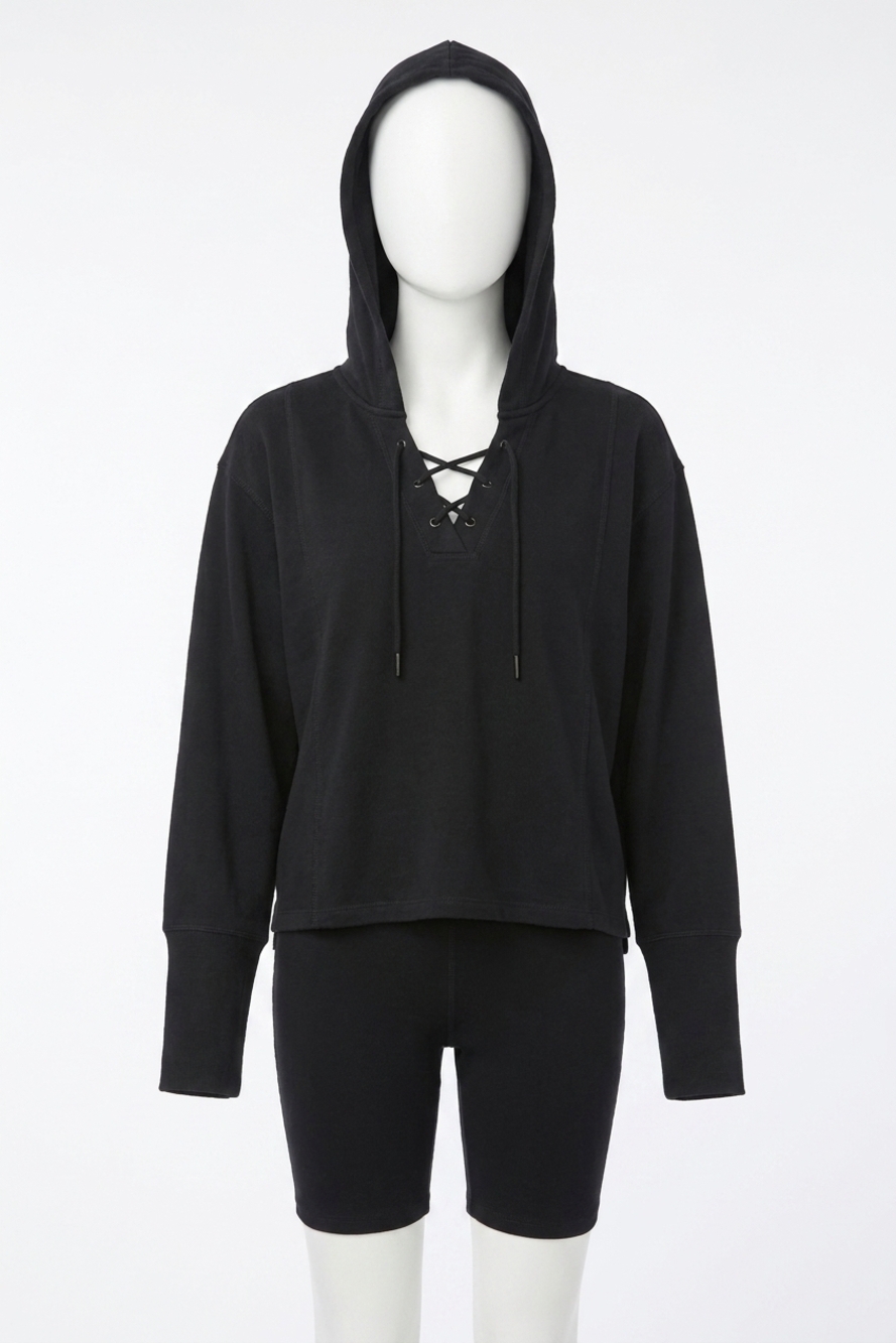 NEW SUNDAYS cadence hoodie in black